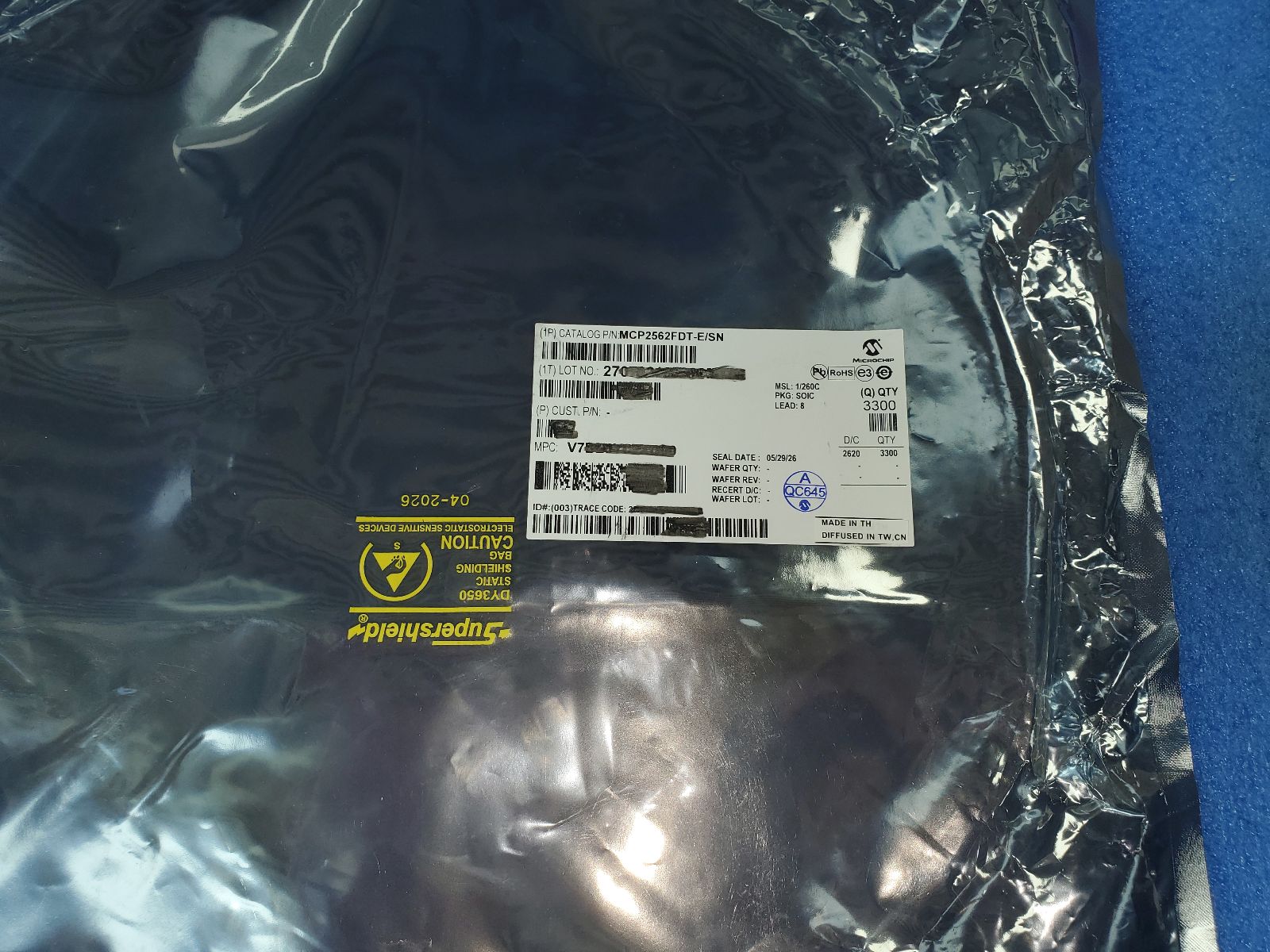 MCP2562FDT-E/SN