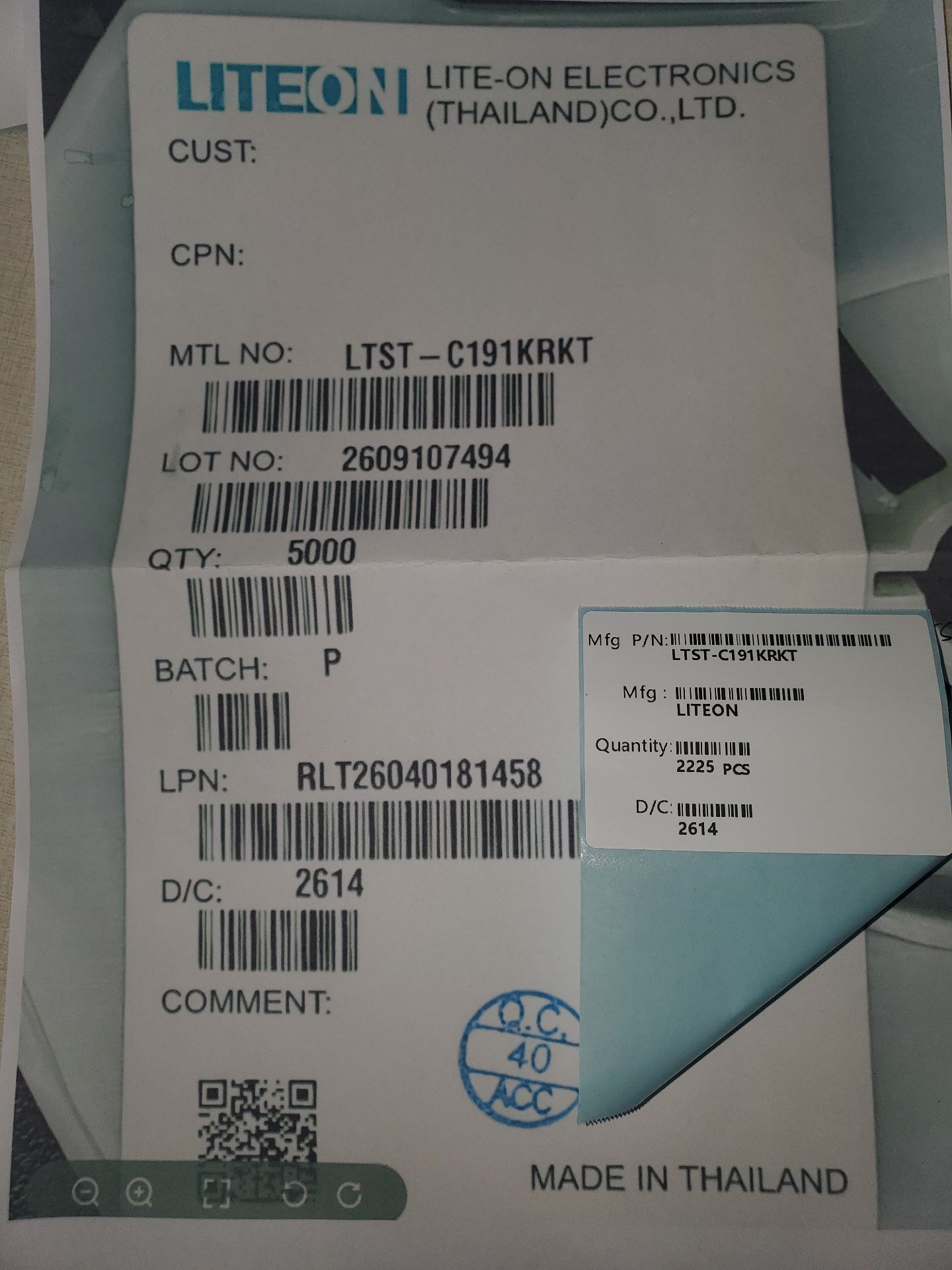 LTST-C191KRKT